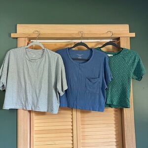‼️SET OF 3‼️ AE Crop Tops
